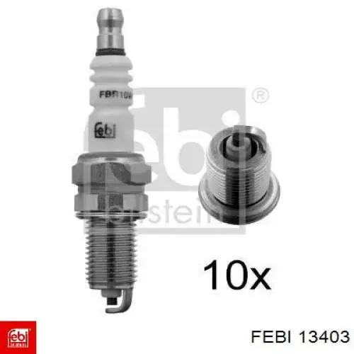 Свічки запалювання 13403 Febi