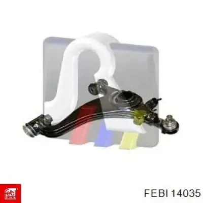 Важіль передньої підвіски нижній, правий Febi 14035 ціна, від 82.47 USD