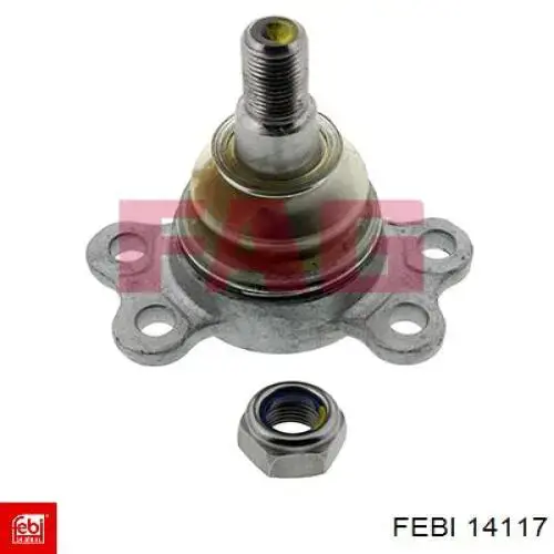 Купити 14117 Febi Кульова опора, верхня