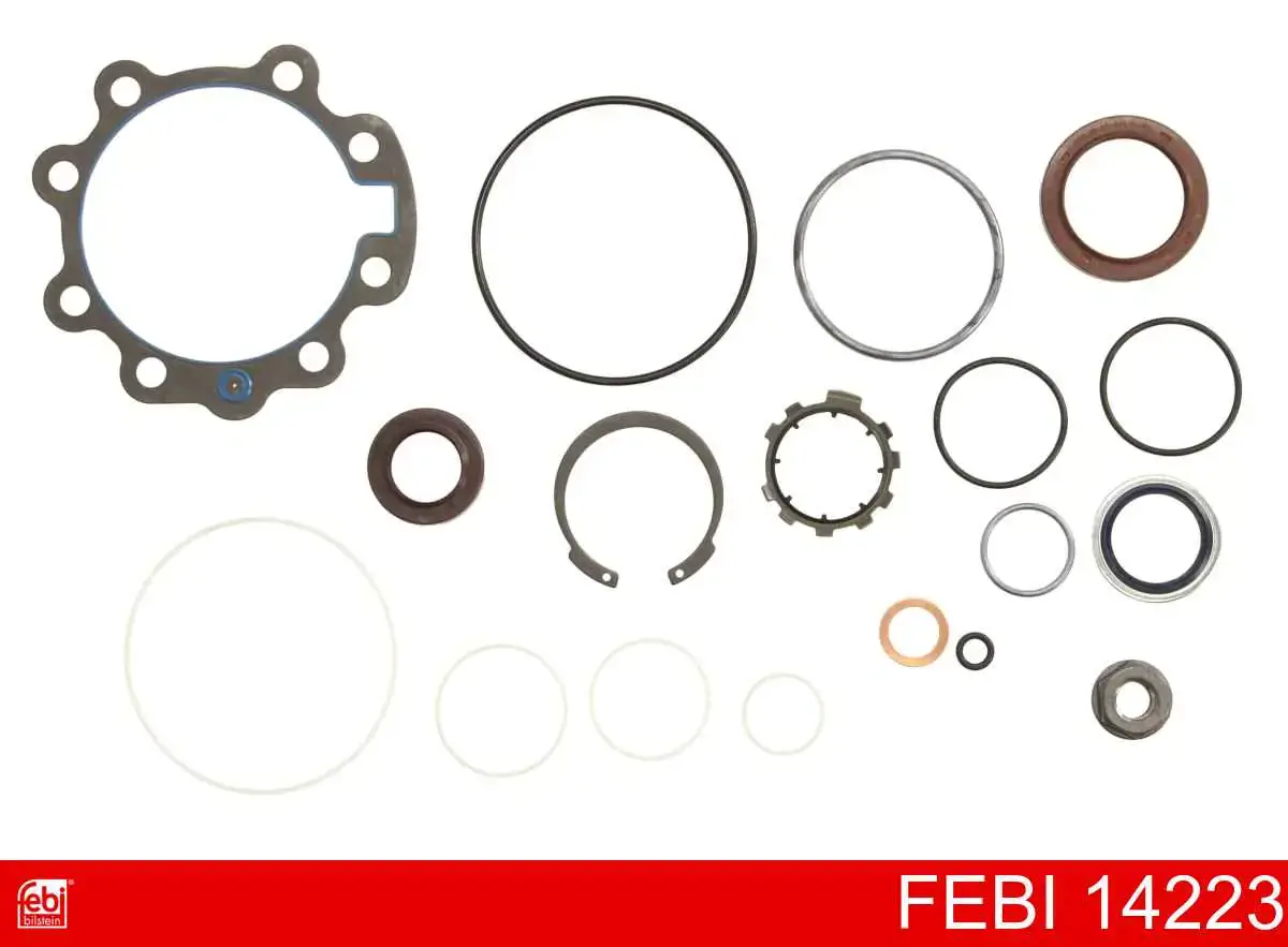 Купити 14223 Febi Ремкомплект рульової рейки (механізму) г/у, (комплект ущільнень)