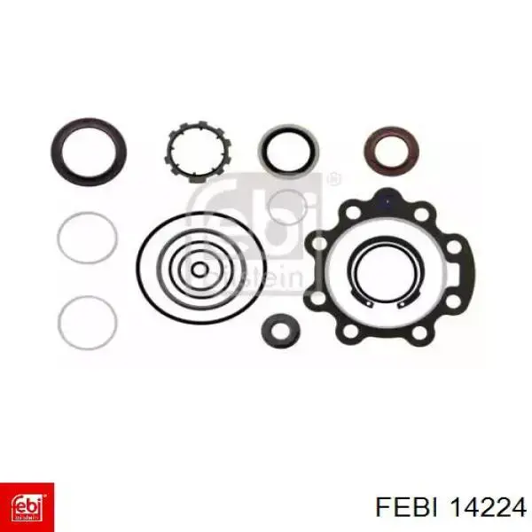Купити A1244607901 Mercedes Ремкомплект рульової рейки (механізму) г/у, (комплект ущільнень)