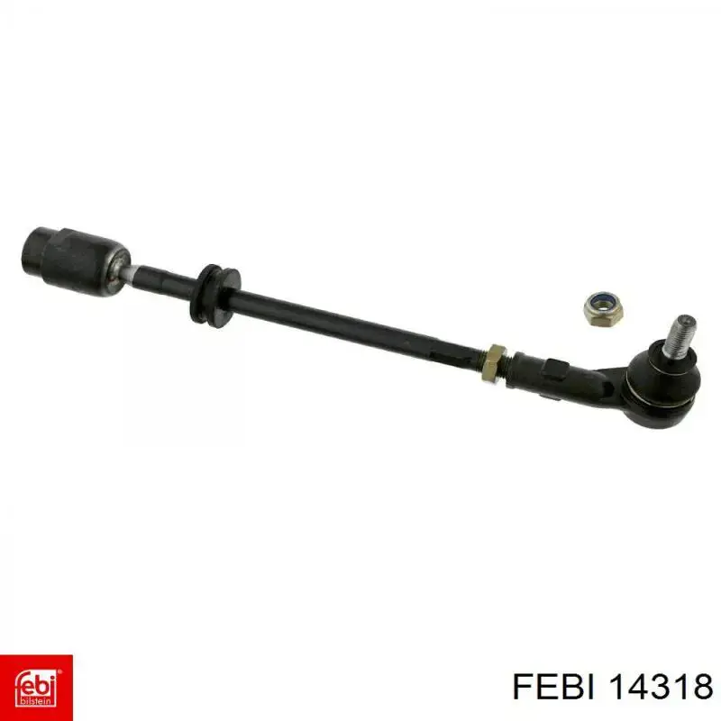 Купити 14318 Febi Тяга рульова в зборі, ліва