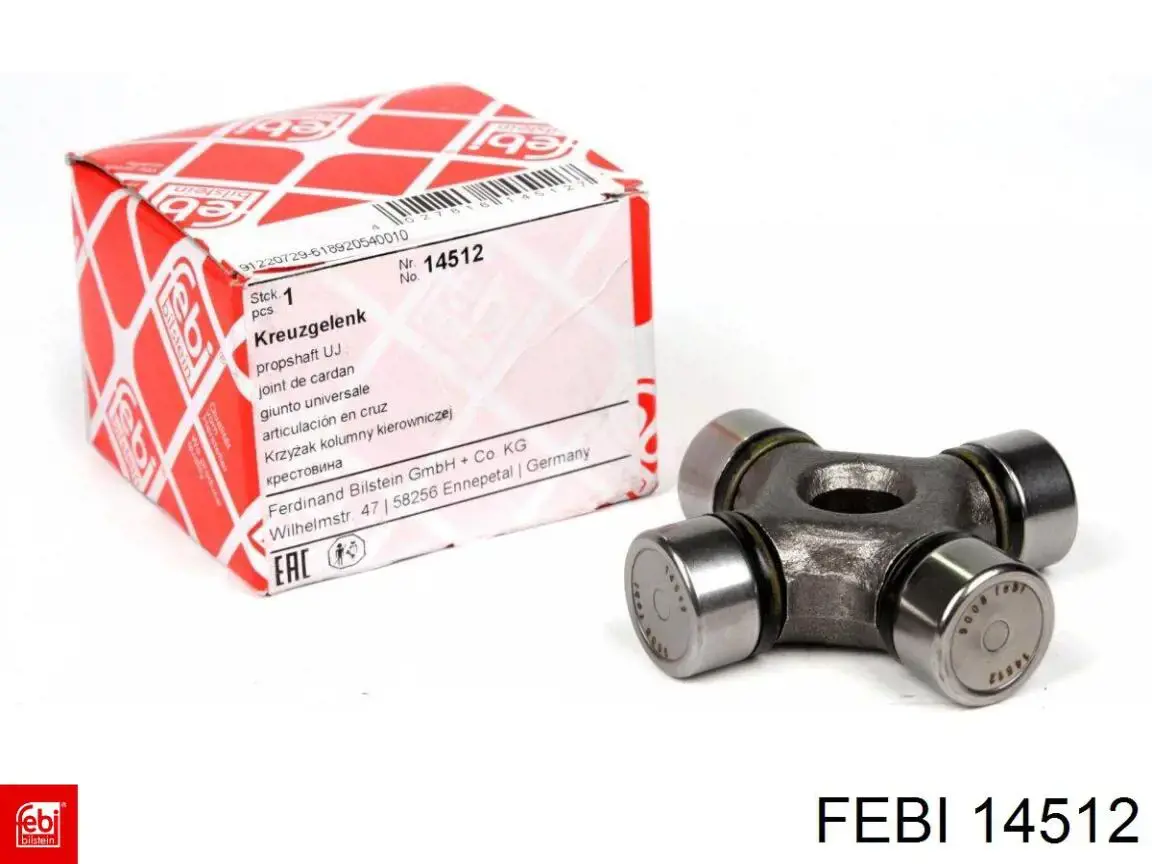 Хрестовина карданного валу Febi 14512 ціна, від 9.95 USD