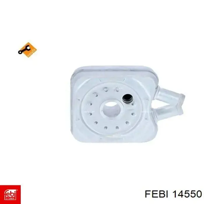 14550 Febi радіатор масляний (холодильник, під фільтром)