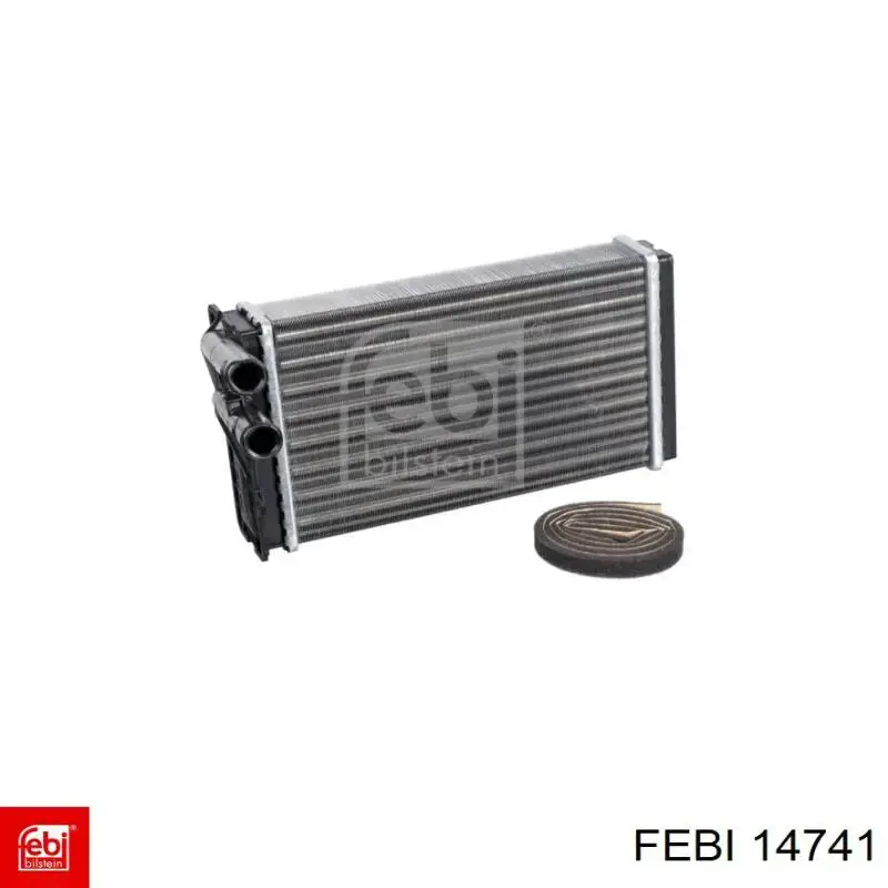 Радіатор пічки (обігрівача) Febi 14741 ціна, від 16.01 USD