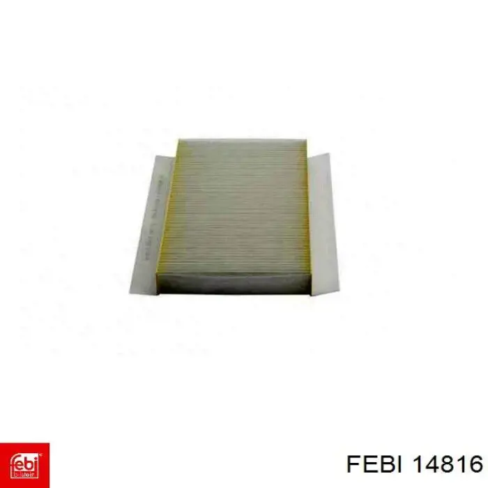 Фільтр повітряний обігрівача Febi 14816 ціна, від 3.78 USD