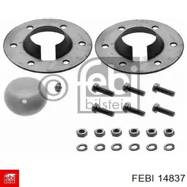 Ремкомплект задніх гальм 14837 Febi