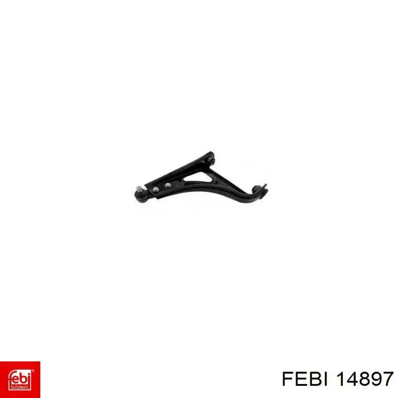 Сайлентблок задньої балки 14897 Febi
