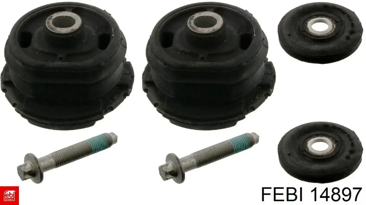 Сайлентблок задньої балки/підрамника Febi 14897 ціна, від 17.68 USD