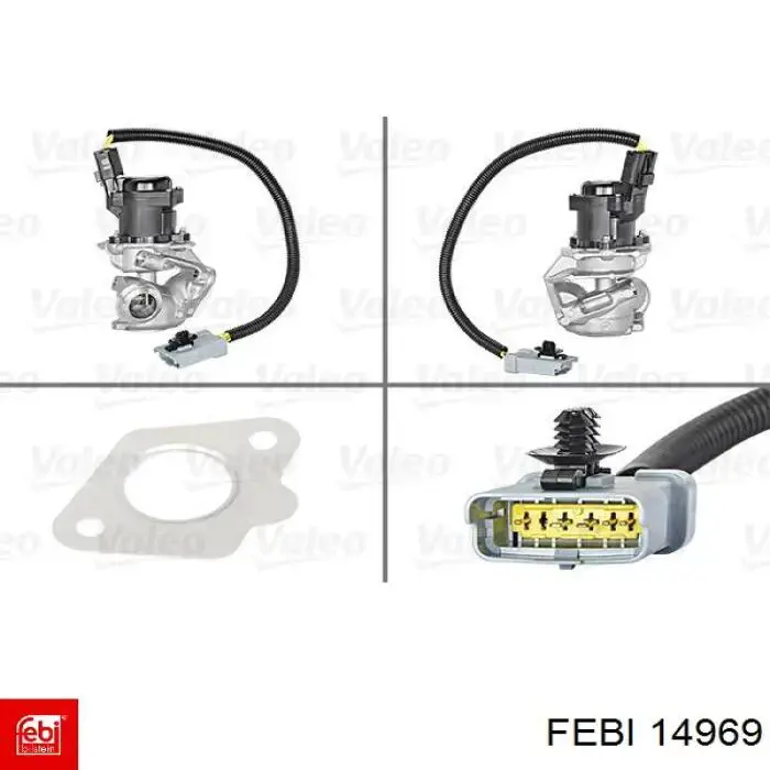 Ролик натяжителя ременя газорозподілу Febi 14969 ціна, від 13.13 USD