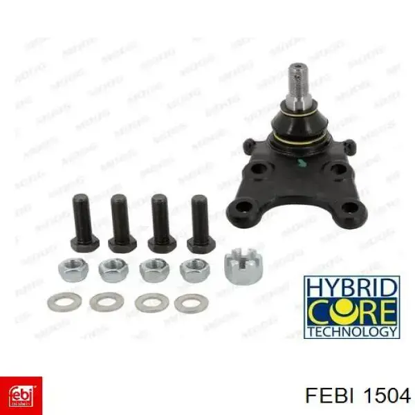 Купити FE01504 Febi Сайлентблок/втулка ресори передньої