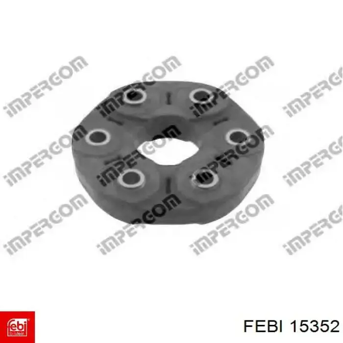 Муфта еластична карданного вала Febi 15352 ціна, від 61.53 USD