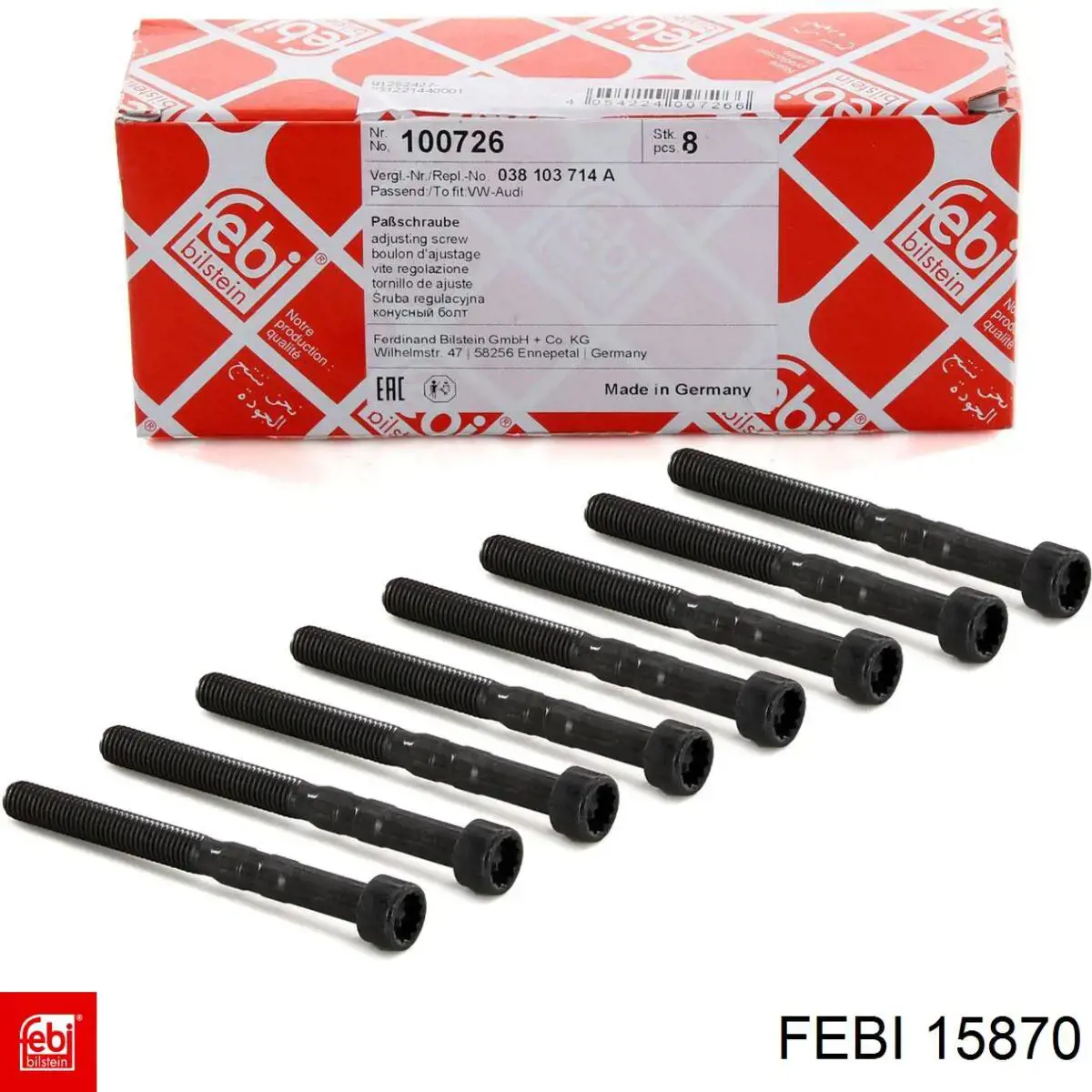 Опора стійки амортизатора переднього Febi 15870 ціна, від 15.25 USD