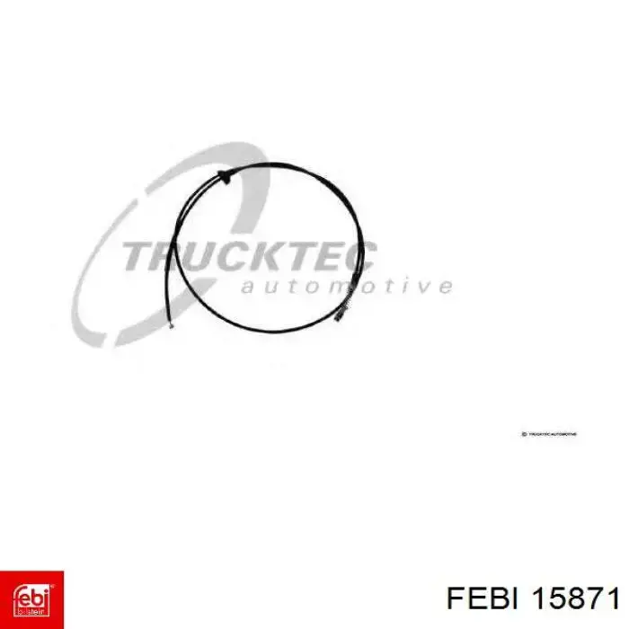 Трос відкриття капота Autotechteile 1408873 ціна, від 11.10 USD