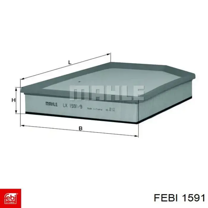 Купити 1591 Febi Штовхач клапанів двигуна