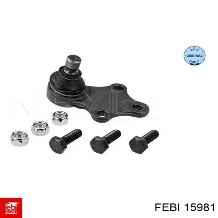 Кульова опора, нижня Febi 15981 ціна, від 6.98 USD
