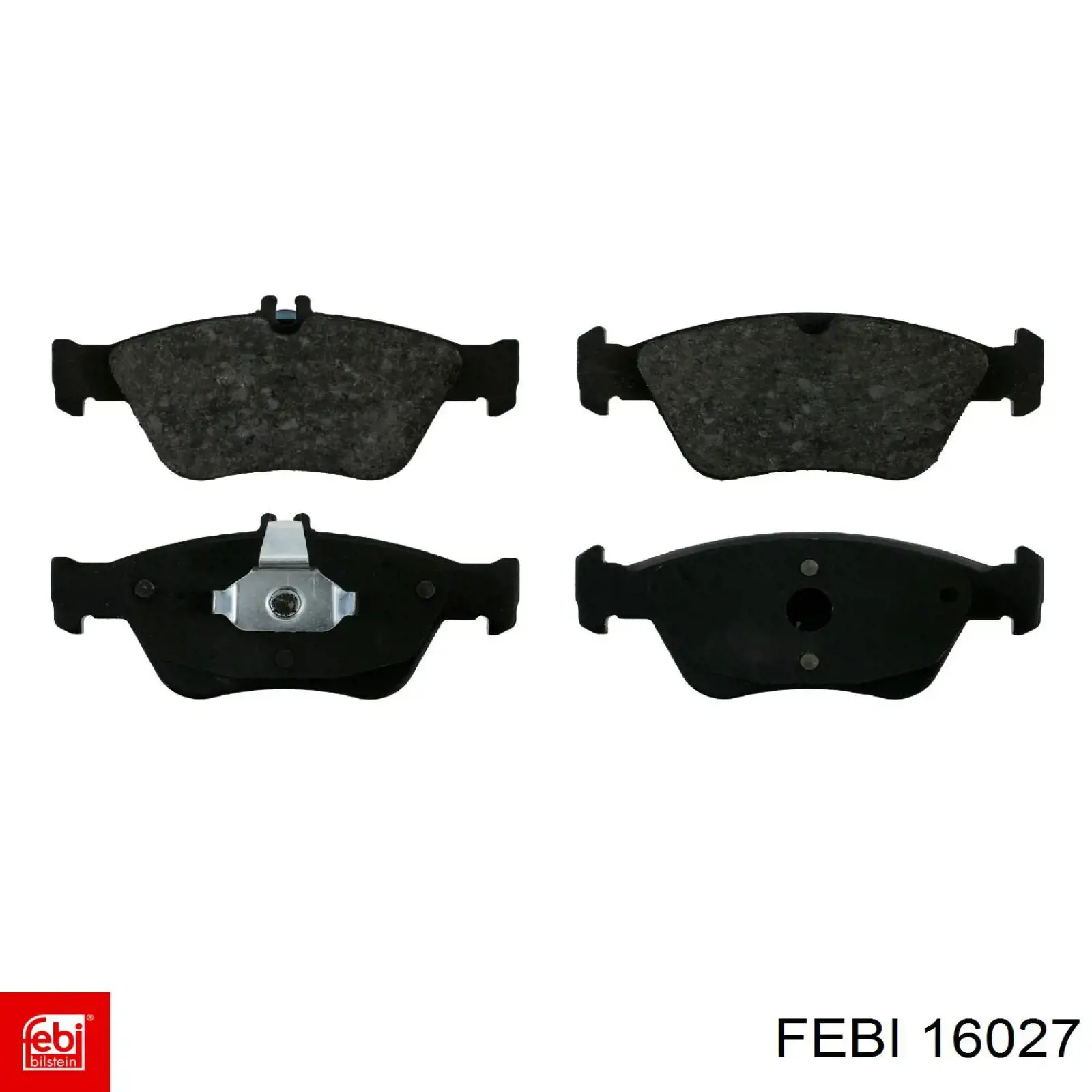 Гальмівні колодки Febi 16027 ціна, від 24.20 USD