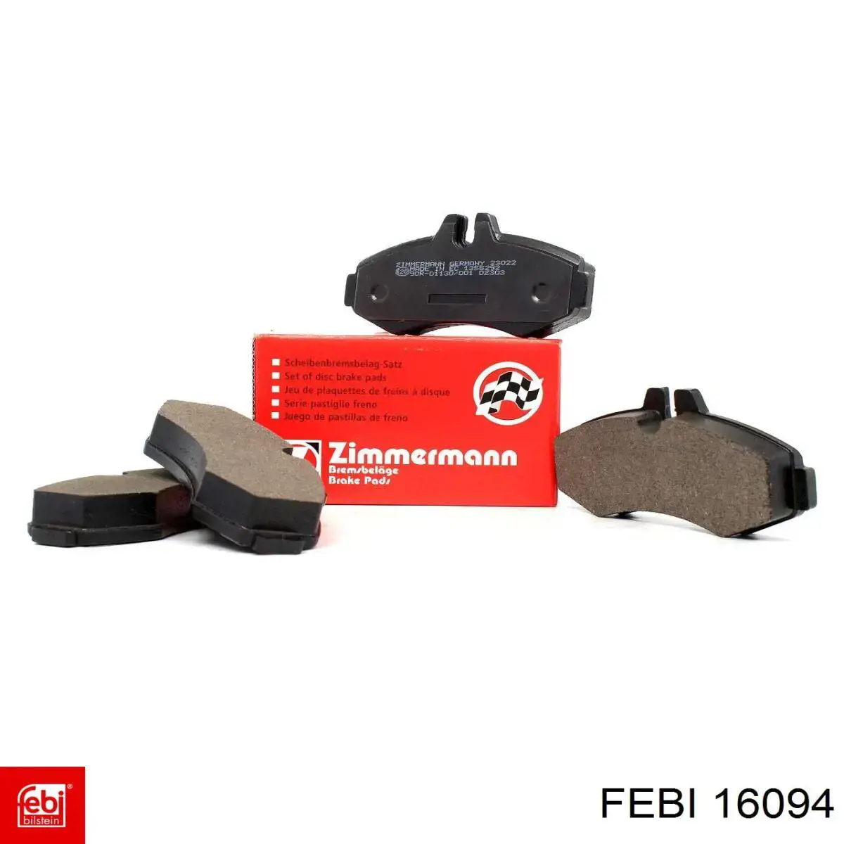 Гальмівні колодки Febi 16094 ціна, від 20.82 USD