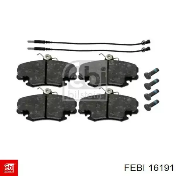 Гальмівні колодки Febi 16191 ціна, від 15.38 USD
