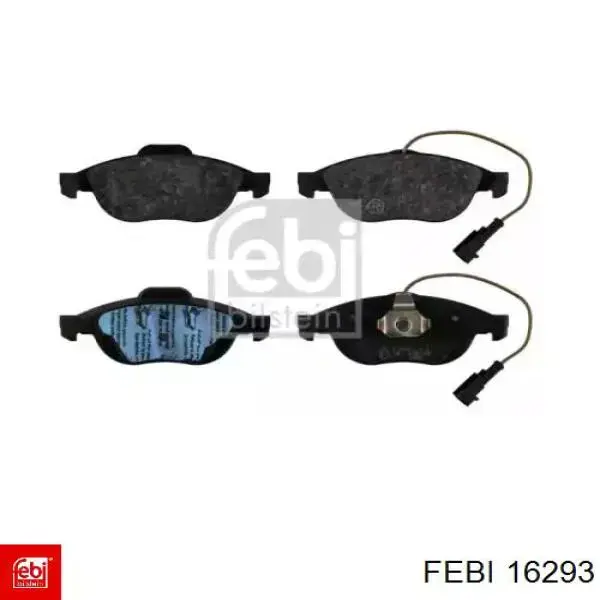 Гальмівні колодки Febi 16293 ціна, від 29.60 USD