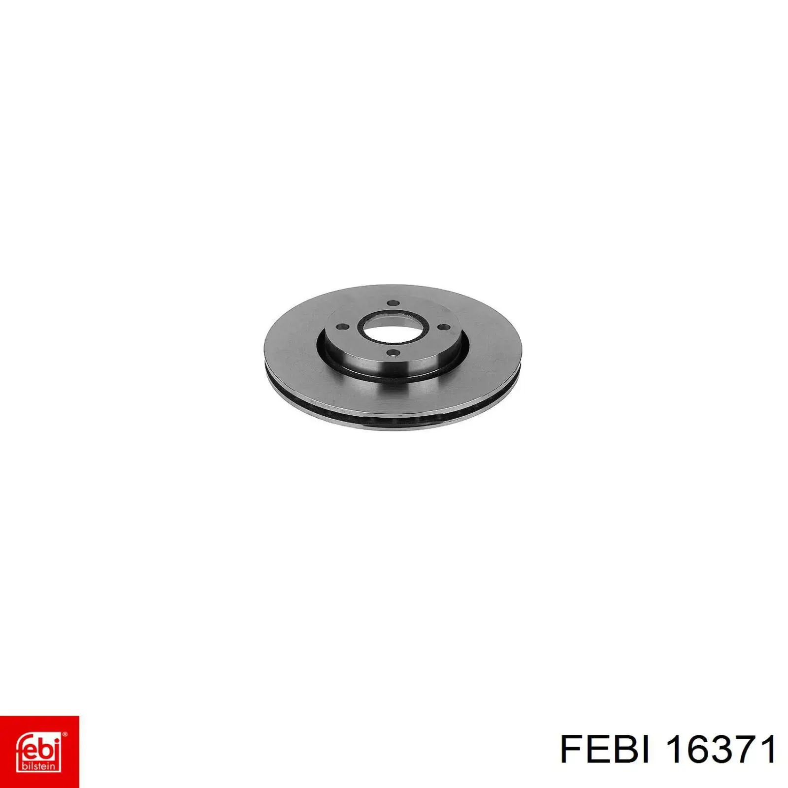 16371 Febi колодки гальмівні передні, дискові