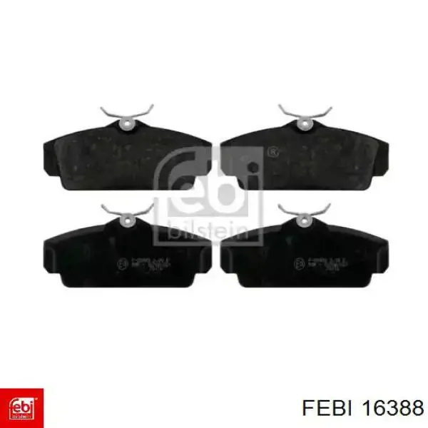 Гальмівні колодки Febi 16388 ціна, від 19.70 USD