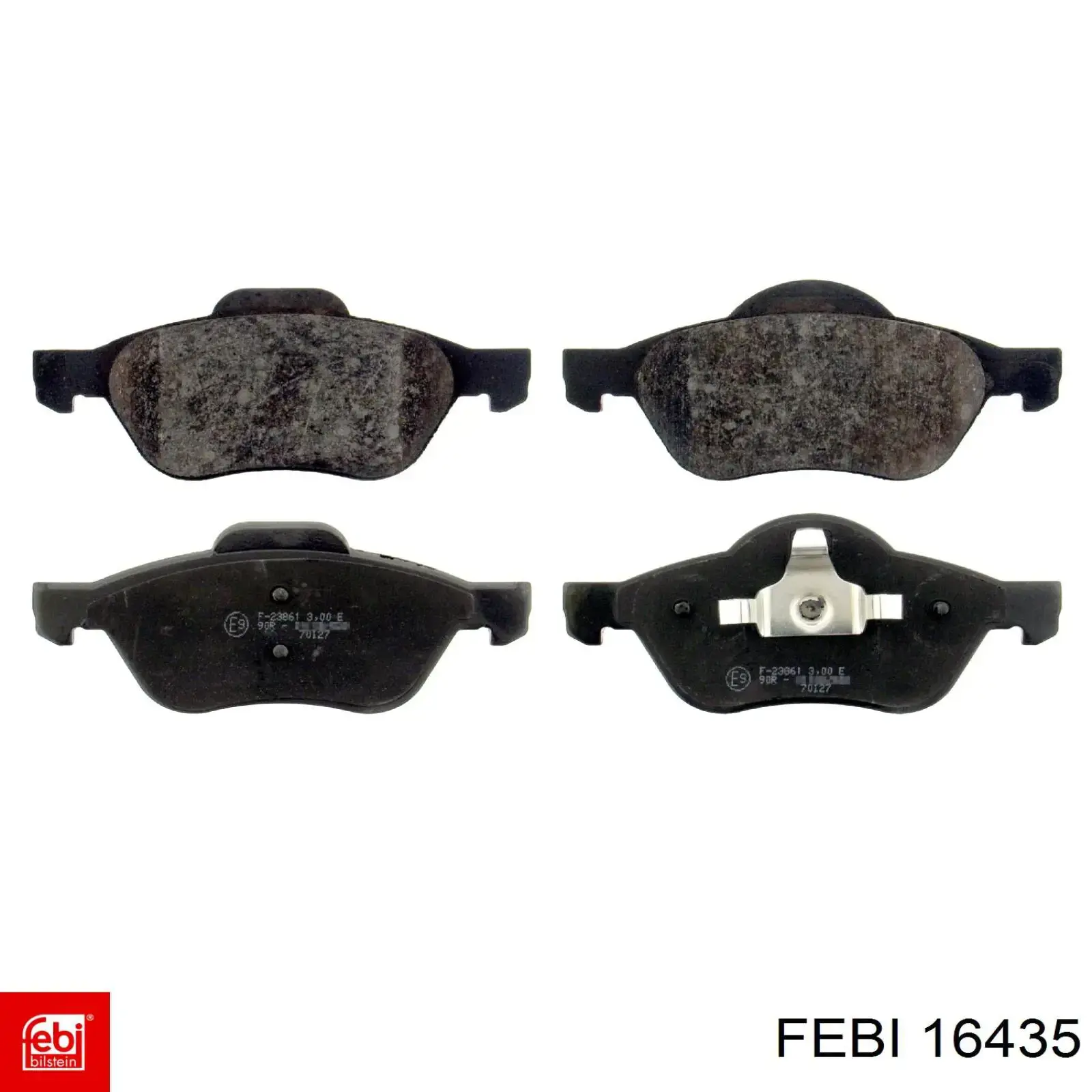 Гальмівні колодки Febi 16435 ціна, від 26.29 USD