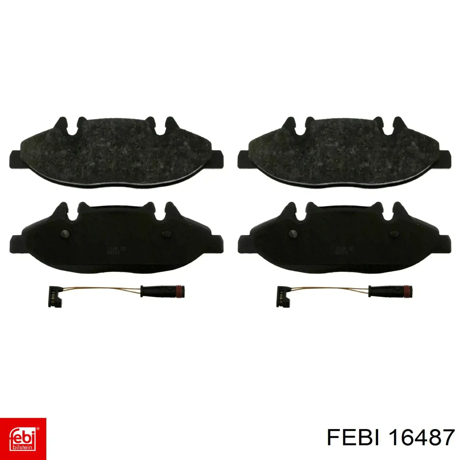 Гальмівні колодки Febi 16487 ціна, від 20.03 USD