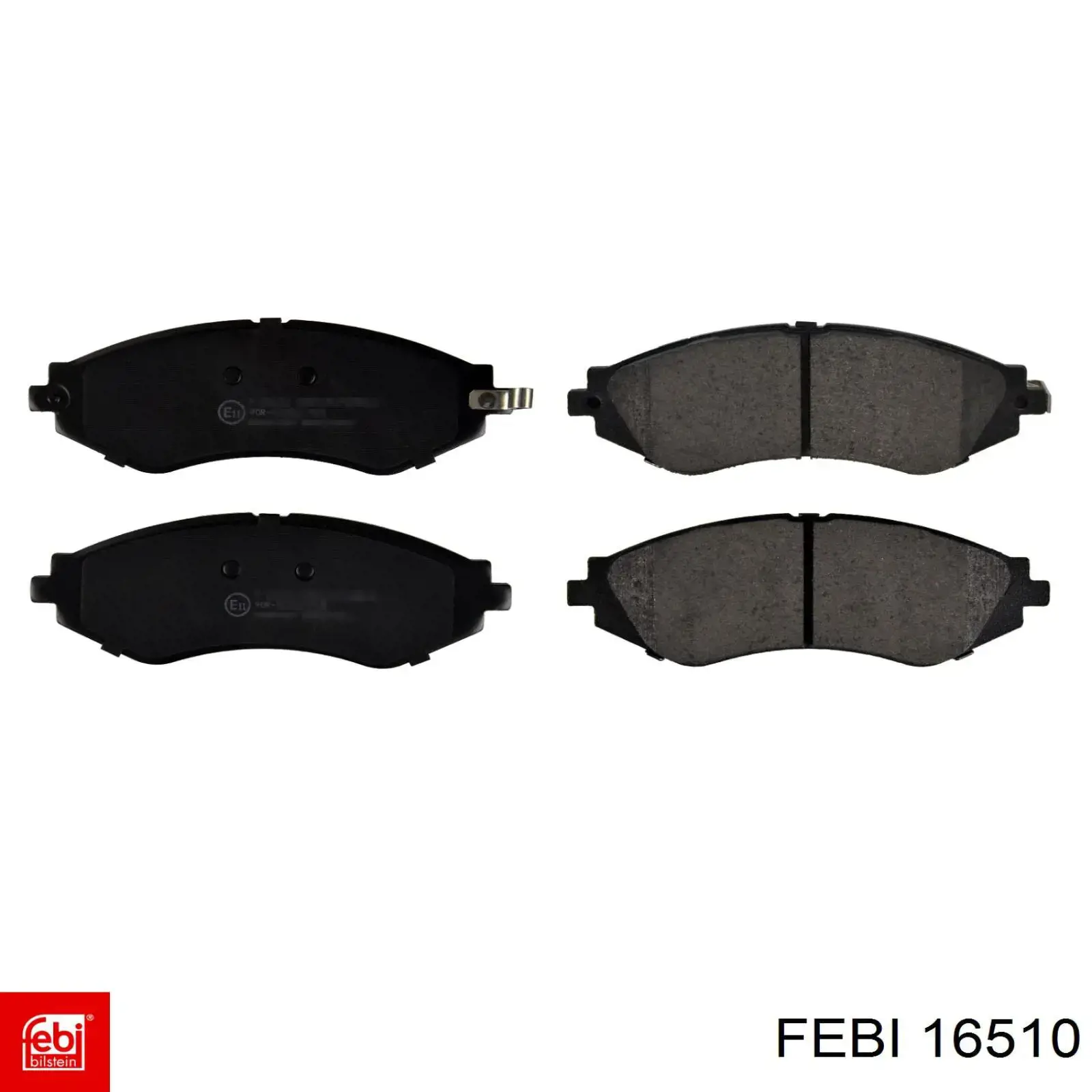 Гальмівні колодки Febi 16510 ціна, від 21.05 USD
