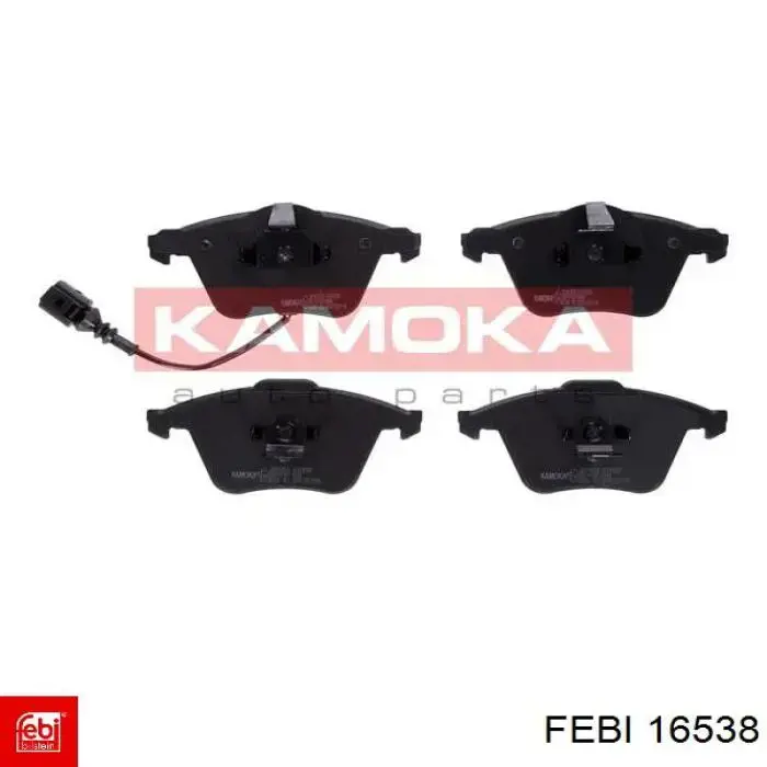 Гальмівні колодки Febi 16538 ціна, від 35.50 USD
