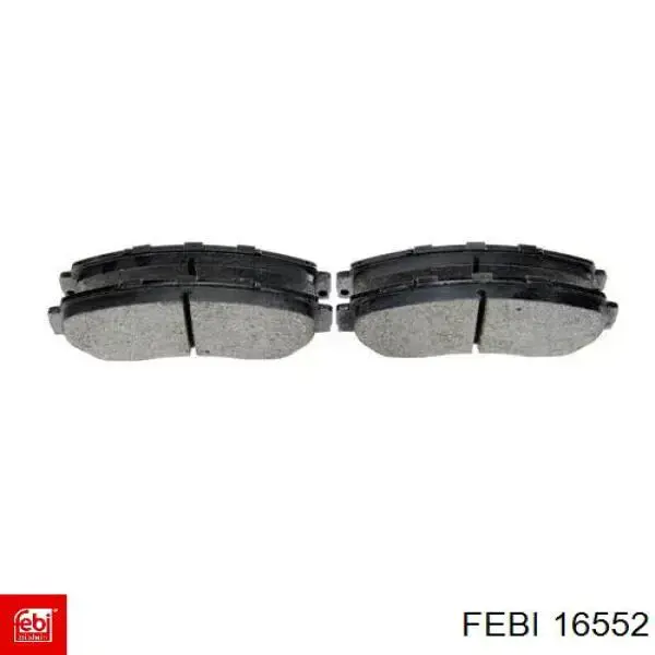 Гальмівні колодки Febi 16552 ціна, від 23.53 USD