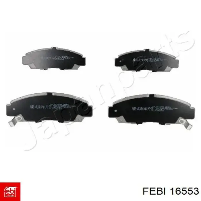 Гальмівні колодки Febi 16553 ціна, від 24.54 USD
