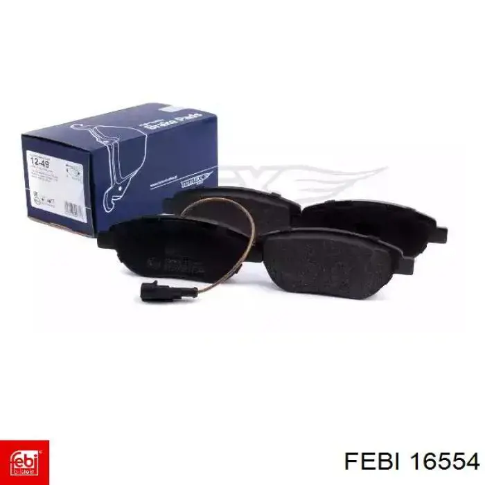 Гальмівні колодки Febi 16554 ціна, від 19.02 USD
