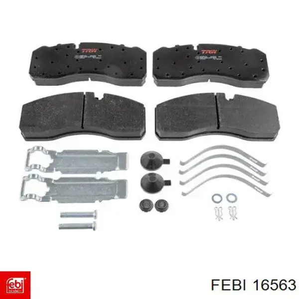 Гальмівні колодки Febi 16563 ціна, від 77.82 USD