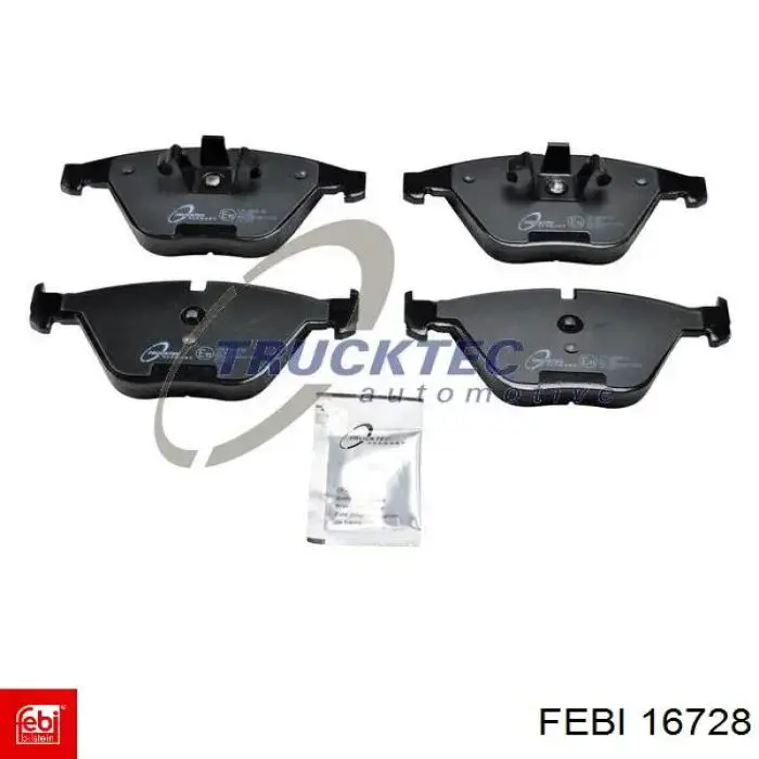 Гальмівні колодки Febi 16728 ціна, від 38.96 USD