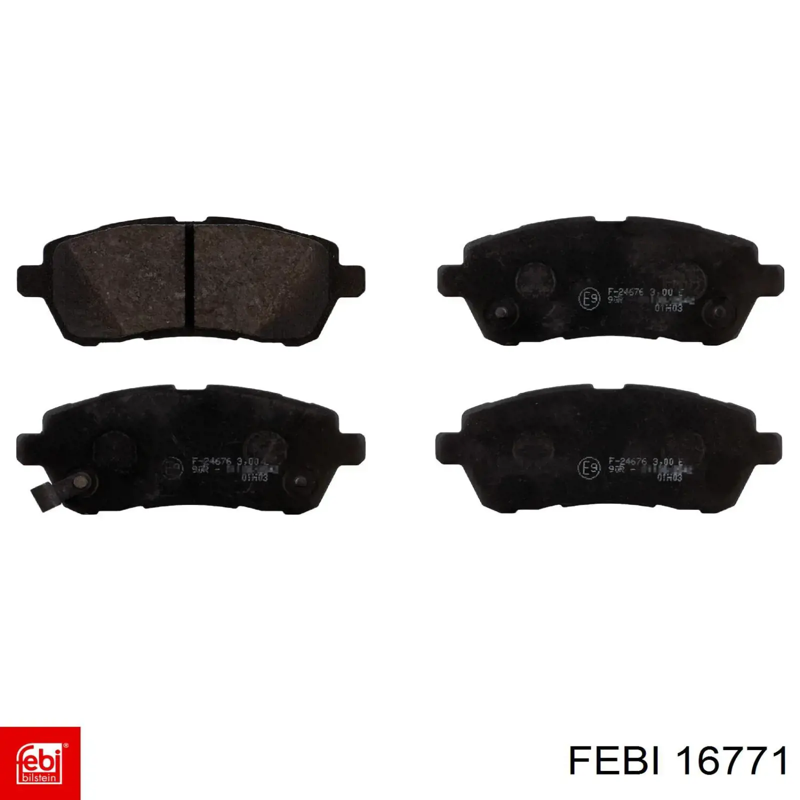 Гальмівні колодки Febi 16771 ціна, від 23.82 USD