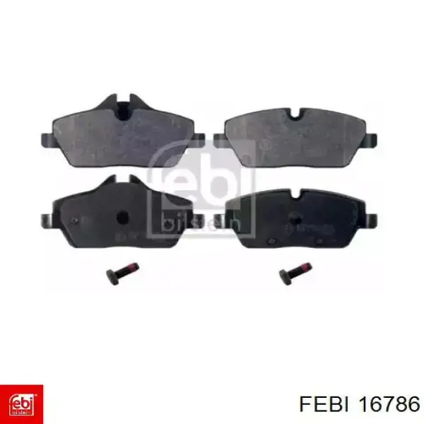 Гальмівні колодки Febi 16786 ціна, від 24.17 USD