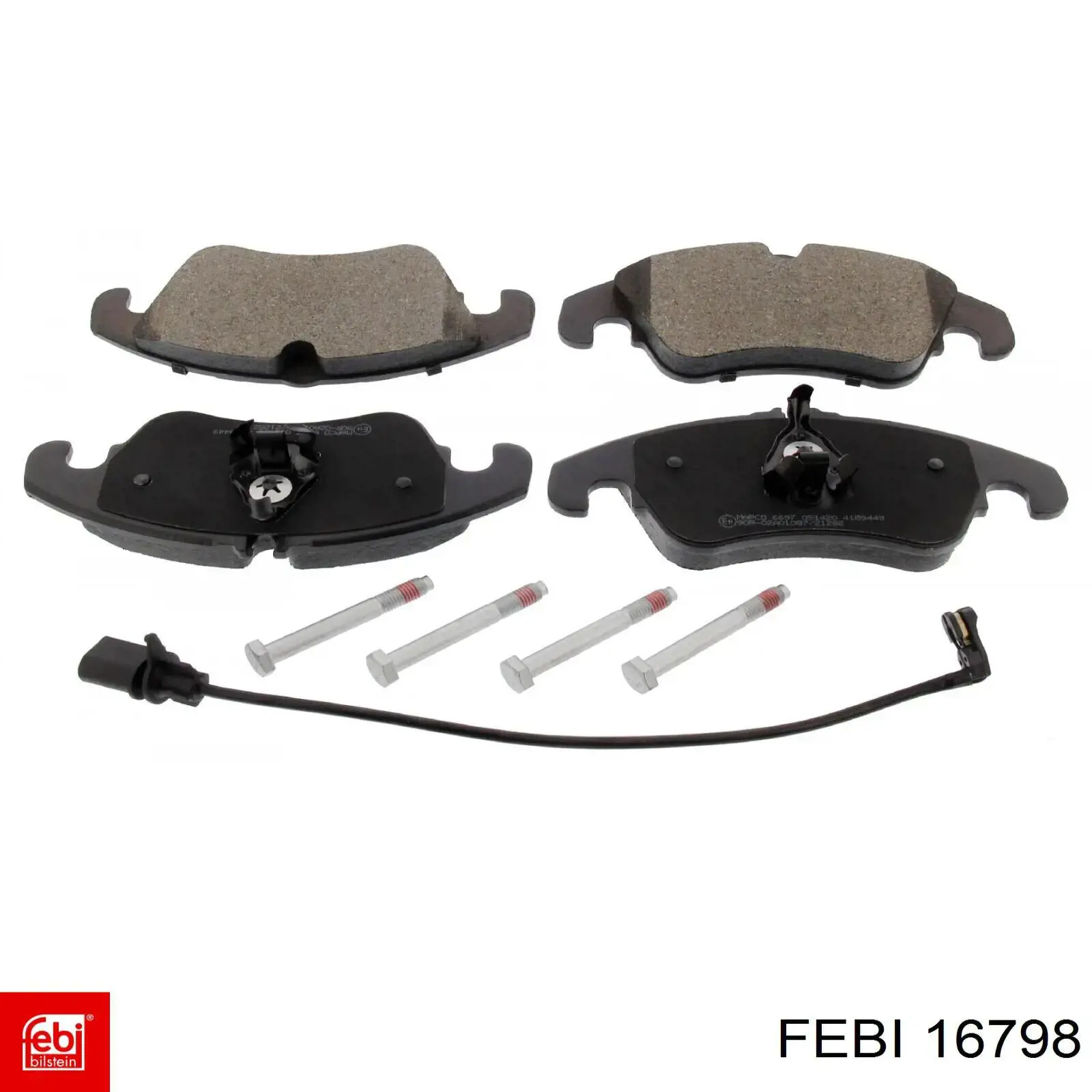 Гальмівні колодки Febi 16798 ціна, від 42.21 USD