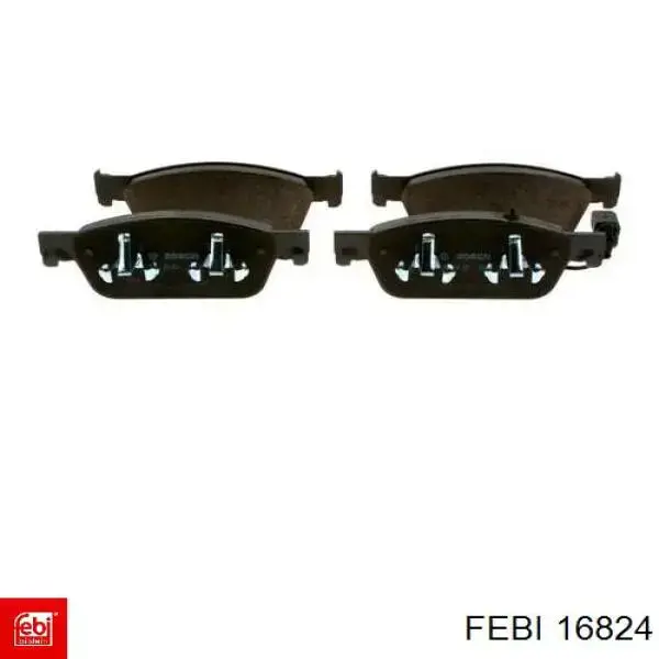 Гальмівні колодки Febi 16824 ціна, від 44.20 USD