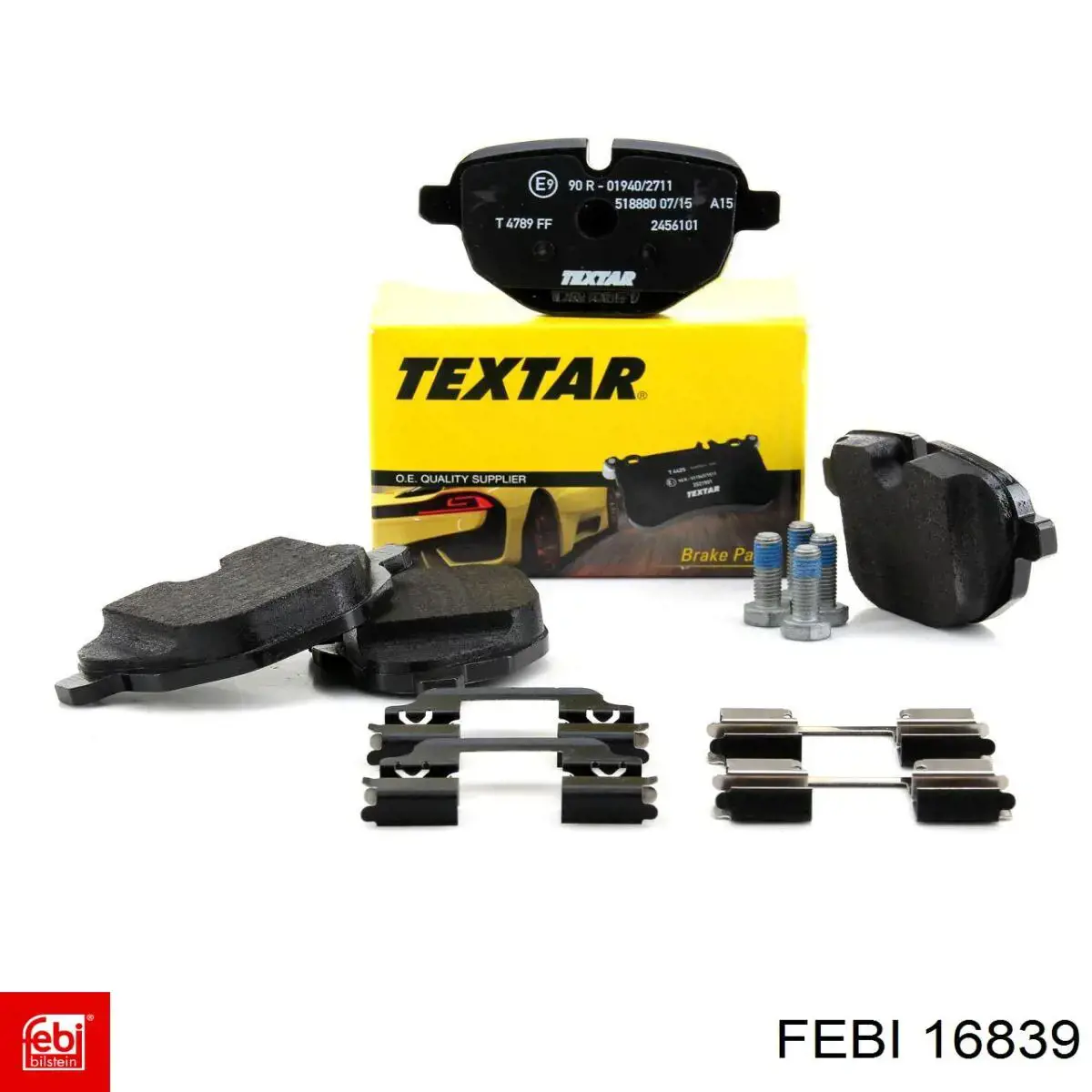 Задні гальмівні колодки Febi 16839 ціна, від 51.30 USD
