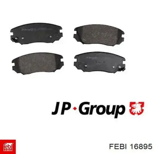 Гальмівні колодки Febi 16895 ціна, від 30.28 USD