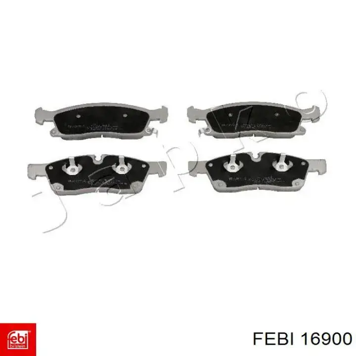 Гальмівні колодки Febi 16900 ціна, від 57.91 USD