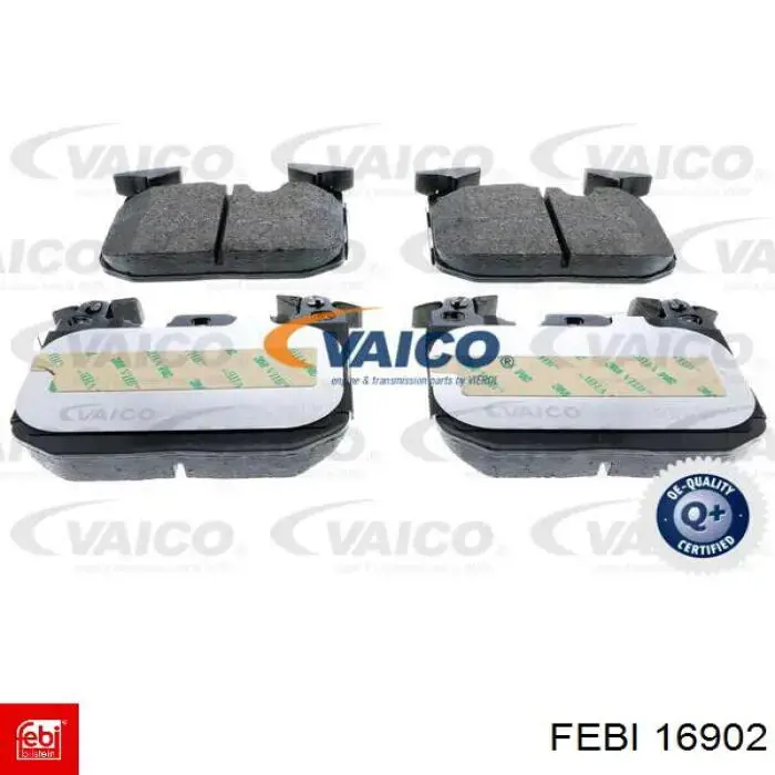 Гальмівні колодки Febi 16902 ціна, від 56.66 USD
