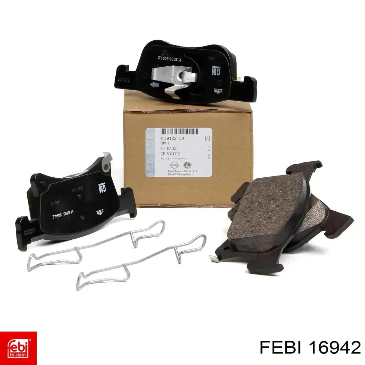 Гальмівні колодки Febi 16942 ціна, від 34.29 USD