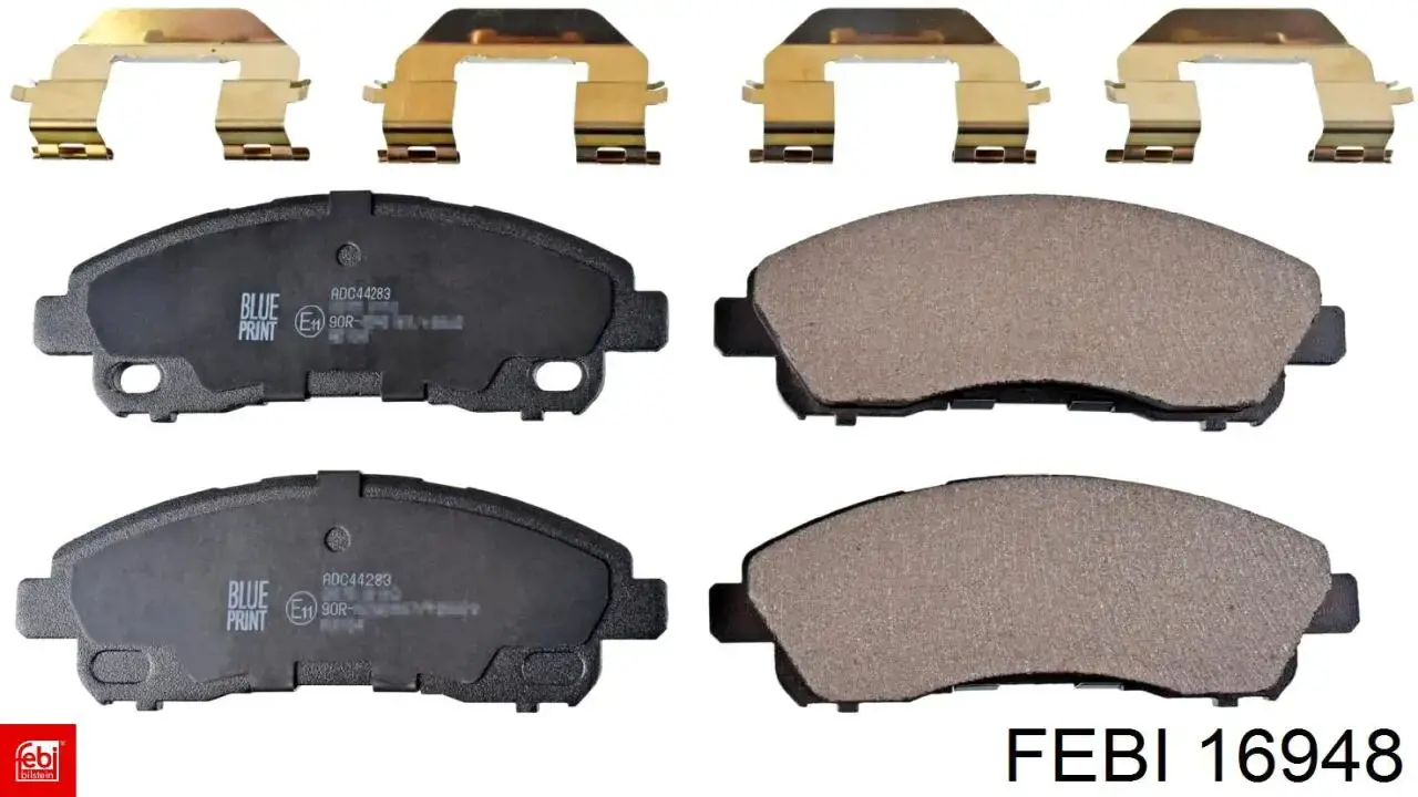 Гальмівні колодки Febi 16948 ціна, від 46.22 USD