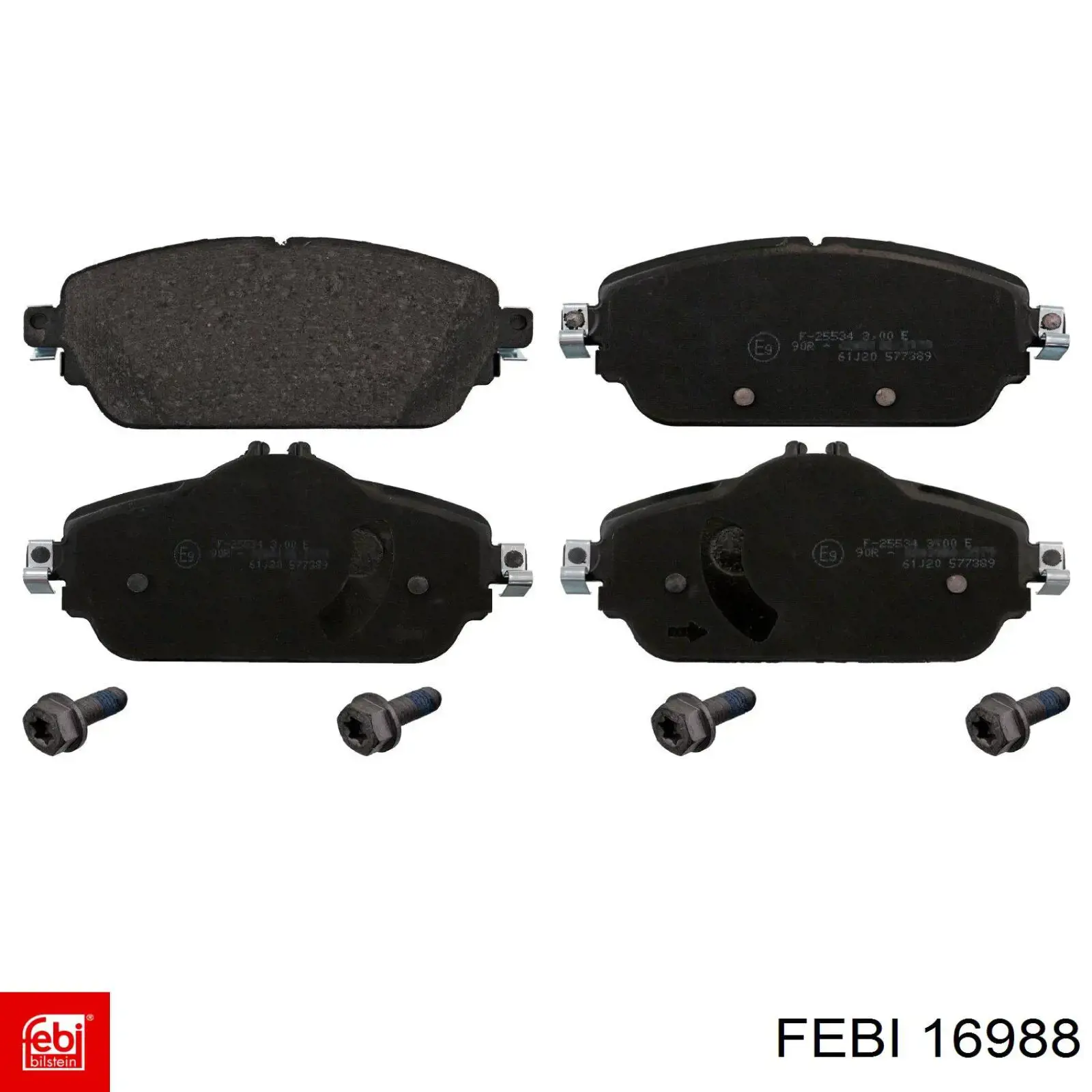 Гальмівні колодки Febi 16988 ціна, від 37.69 USD