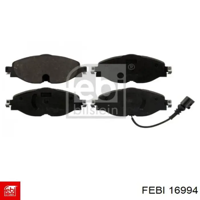 Гальмівні колодки Febi 16994 ціна, від 35.92 USD
