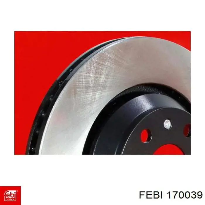 Диск переднього гальма Febi 170039 ціна, від 74.29 USD