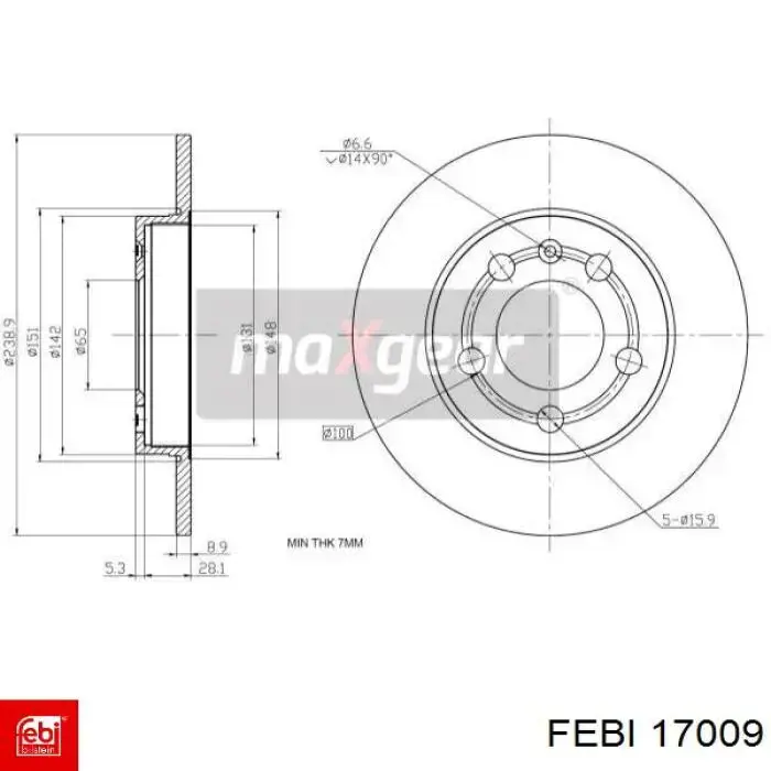 Купити A2024100947 Mercedes Гумова муфта кардана