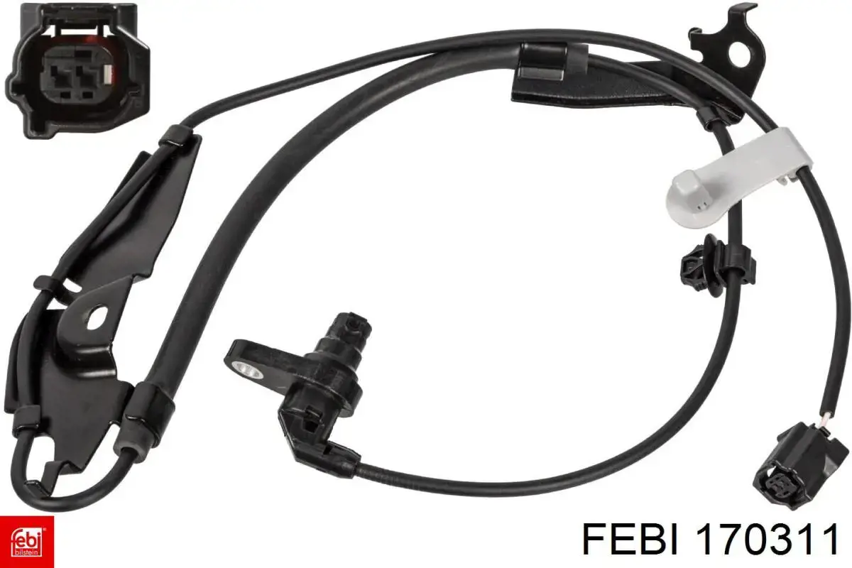Датчик ABS передній лівий Febi 170311 ціна, від 31.79 USD